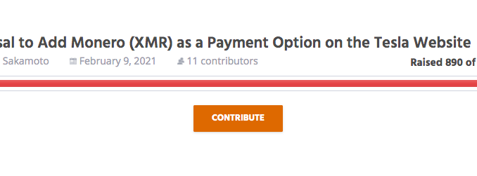 Monero community wants Elon Musk to add XMR as Tesla payment option
