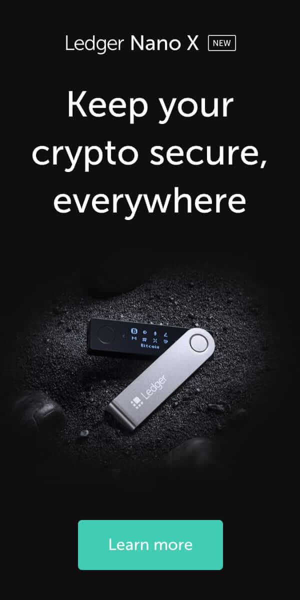 Ledger Nano X - The secure hardware wallet