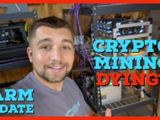 Is Cryptocurrency Mining Dying? GPU | ASIC | VoskCoin Crypto Farm | August 2018