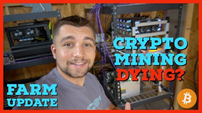 Is Cryptocurrency Mining Dying? GPU | ASIC | VoskCoin Crypto Farm | August 2018