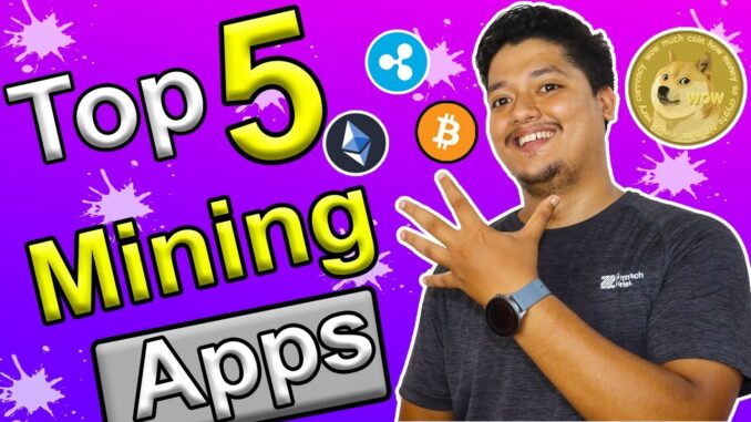 Top 5 Cryptocurrency Mining App In India 2021 🤑 | Best Mining App For Android 🎁 | Earn Free Bitcoin🔥