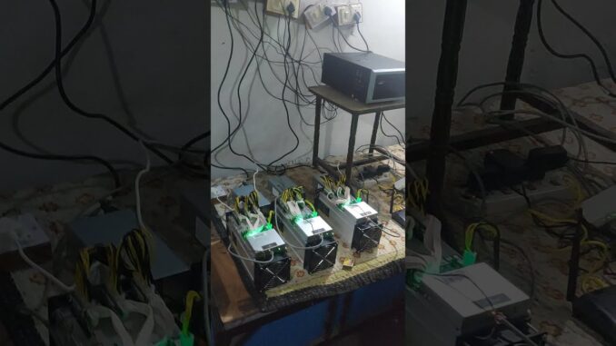 Bitcoin mining Asic Machine how does it work