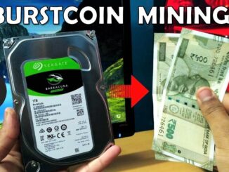 Mining With Hard Drive [HDD/SSD] And Easily Earn Money - BurstCoin CryptoCurrency Mining [Hindi]