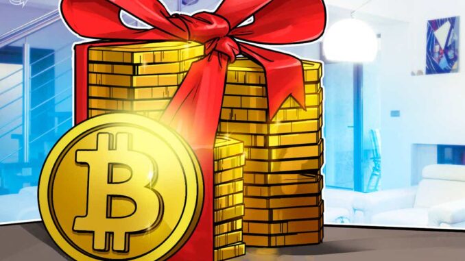 Block, formerly Square, will allow users to gift BTC for the holidays using Cash App