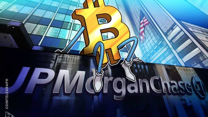 JPMorgan estimates ‘fair value’ of Bitcoin at $38K